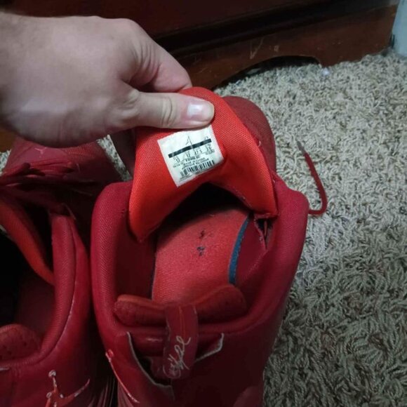 Jordan CP3.IX Red US Size 13 Men - 810868-605 AUTHENTIC Moderately Worn - Picture 2 of 7